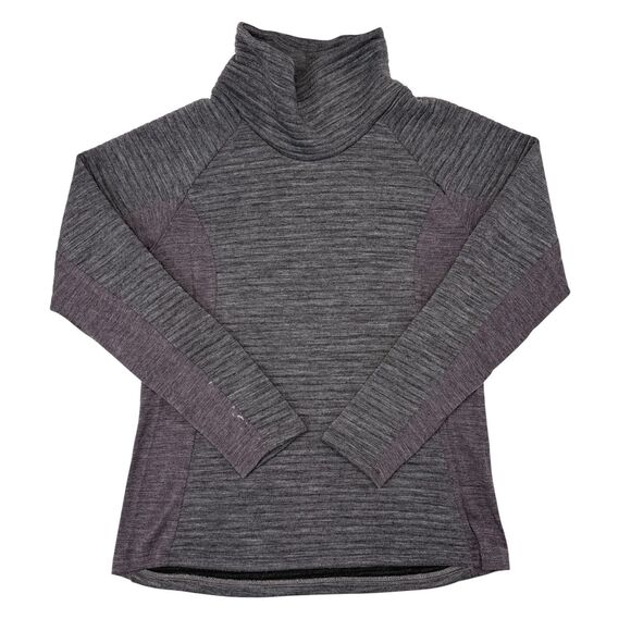 Kuhl Tops - Kuhl Verena Pullover Size Medium Gray Mock Neck Sweatshirt Hiking Camping Travel